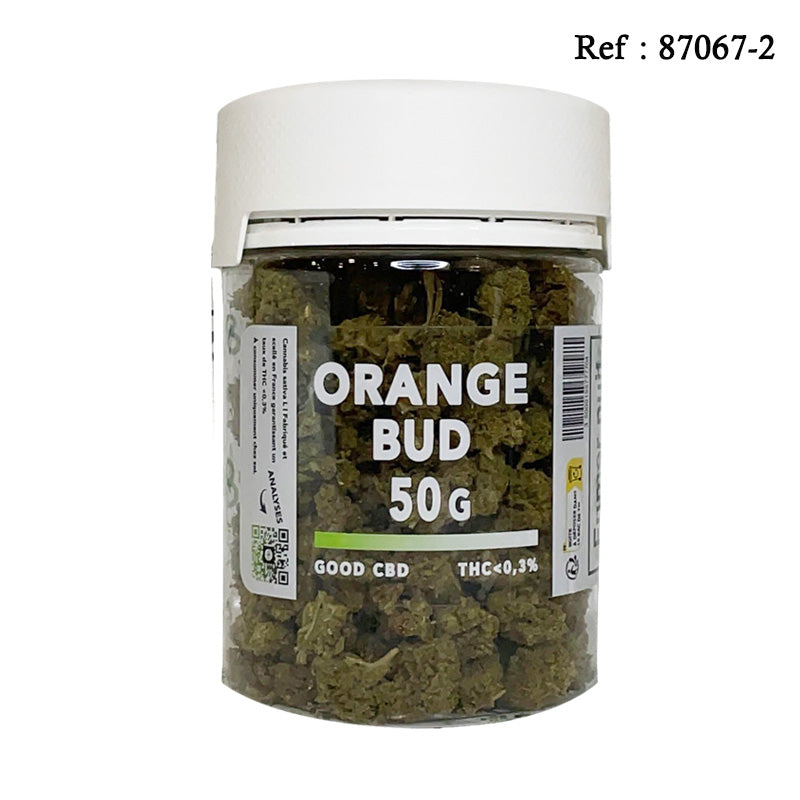 Fleur de CBD Beullywood 50 gr - Orange Bud - Jagsmoke