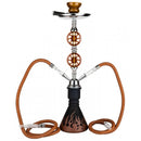 Chicha Double tuyau Nora marron jagsmoke®